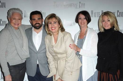 Pictured: Joyce Rey, Seth Semilof, Myra Nourmand, Suzanne Perkins and Jade Mills