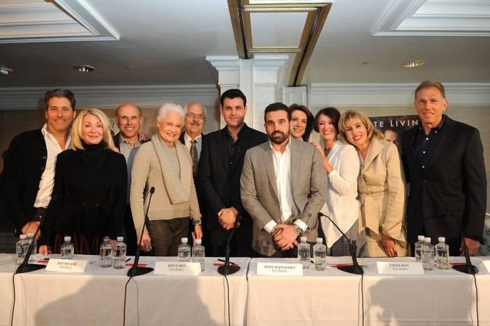 Pictured: Chris Cortazzo, Jade Mills, Jeff Hyland, Joyce Rey, Tim Lappen, Kurt Rappaport, Seth Semilof, Linda May, Suzanne Perkins, Myra Nourmand, and Randy Solkian