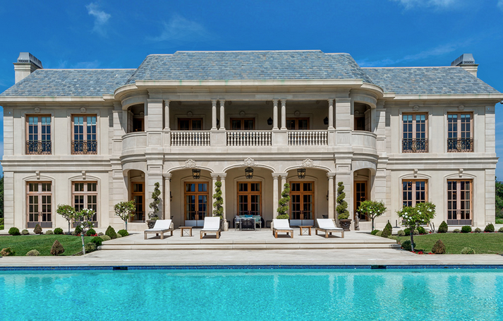 Immaculate Modern French Chateau in Beverly Hills