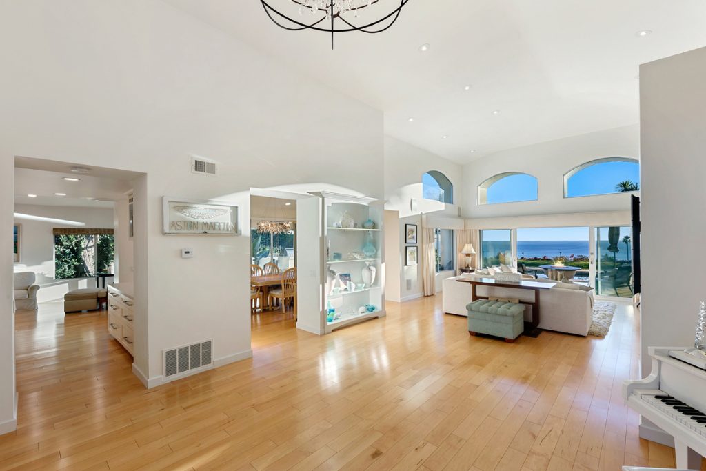 Ocean view from the estate