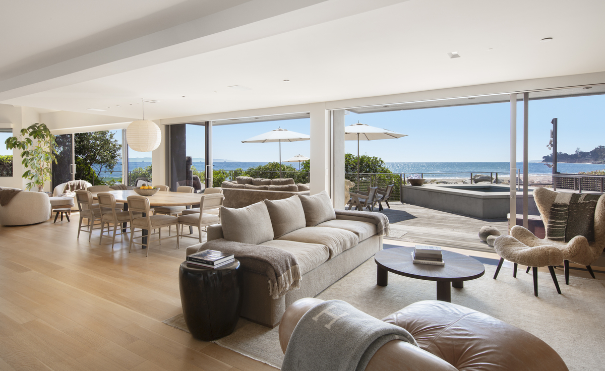 Riskin Partners Estate Group Presents A Contemporary Oceanfront Estate In Carpinteria