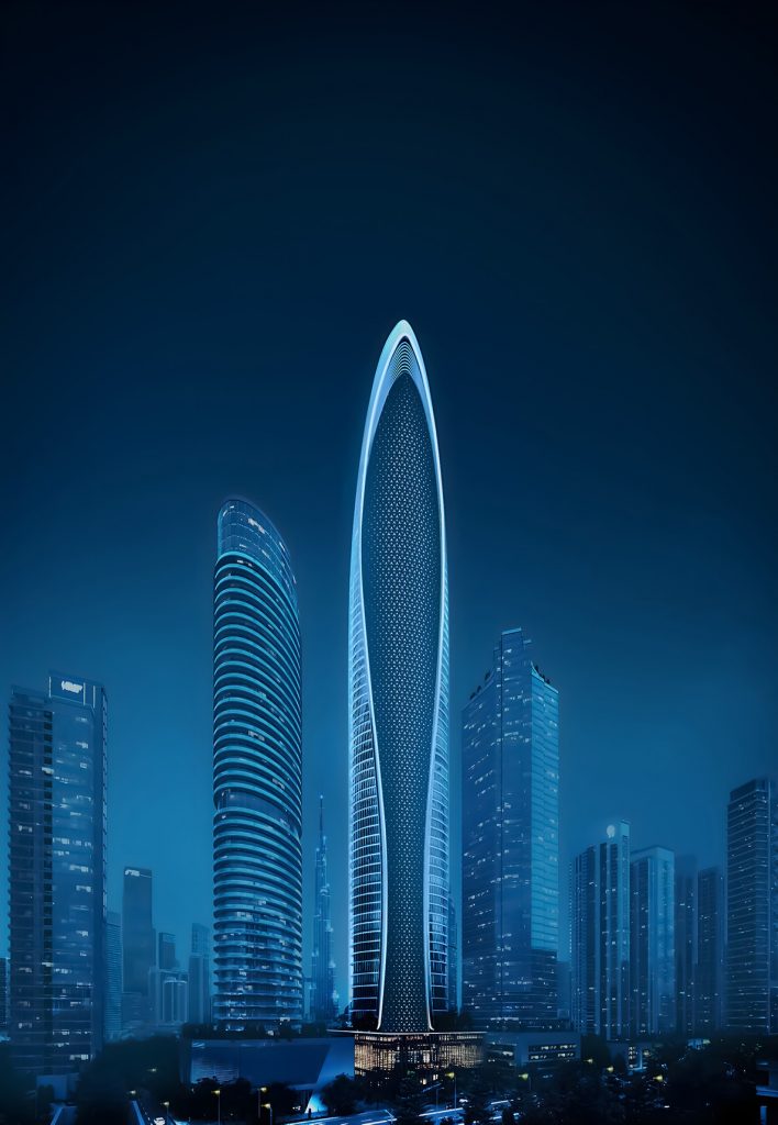 Mercedes-Benz Places Blue Hour