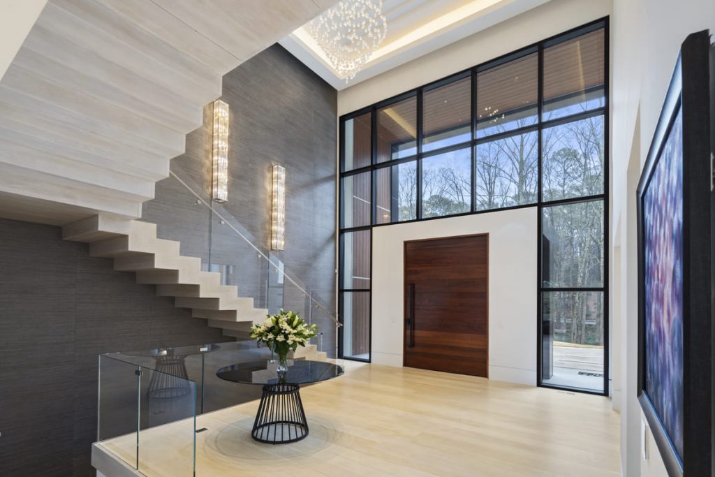 Kitchen and living area