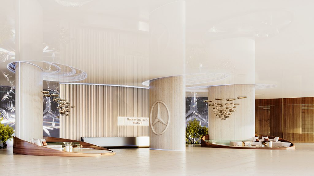 Mercedes-Benz Places Lobby