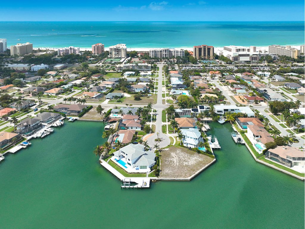Sullivan Marco Island - Aerial view