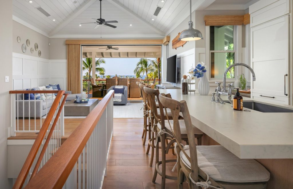 Oceanview retreat interior