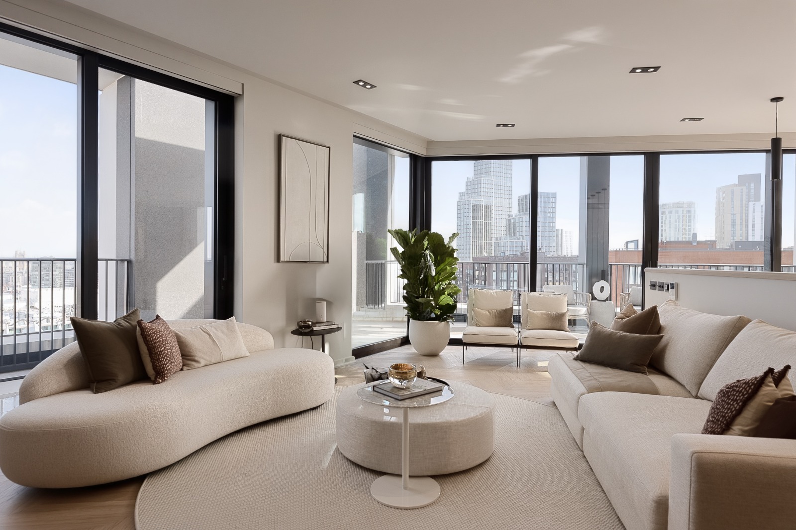 Reggie Bouzy Presents An Extraordinary Nine Elms Penthouse In London