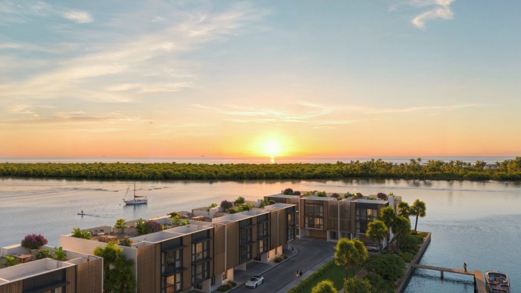 FORTE LUXE Jupiter — Aerial Peninsula View