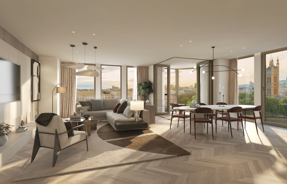 Reggie Bouzy Presents A Luxurious Westminster Tower Penthouse In London
